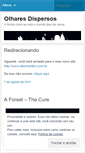 Mobile Screenshot of olharesdispersos.wordpress.com