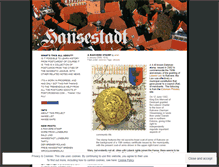 Tablet Screenshot of hansestaedte.wordpress.com