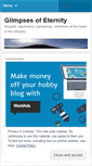 Mobile Screenshot of glimpsesofeternity.wordpress.com