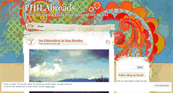 Desktop Screenshot of philabroads.wordpress.com