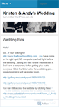 Mobile Screenshot of karwedding.wordpress.com