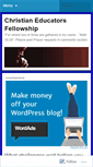 Mobile Screenshot of cefellowship.wordpress.com