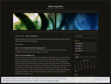 Tablet Screenshot of olhosinquietos.wordpress.com