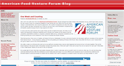 Desktop Screenshot of foodventureforum.wordpress.com