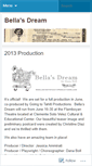 Mobile Screenshot of bellasdream.wordpress.com