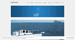 Desktop Screenshot of dinamarmarine.wordpress.com