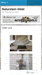 Mobile Screenshot of natursteinhoelzl.wordpress.com