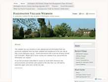 Tablet Screenshot of dallington.wordpress.com