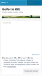 Mobile Screenshot of golferinkilt.wordpress.com