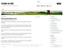 Tablet Screenshot of golferinkilt.wordpress.com