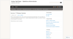 Desktop Screenshot of amberneill.wordpress.com