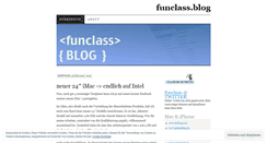 Desktop Screenshot of funclass.wordpress.com