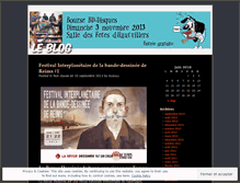 Tablet Screenshot of festivalbdbulles.wordpress.com