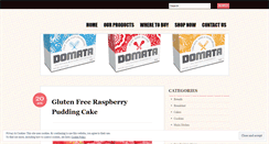 Desktop Screenshot of domataflour.wordpress.com