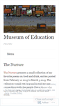 Mobile Screenshot of educationmuseum.wordpress.com