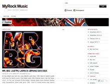 Tablet Screenshot of myrockmusic.wordpress.com