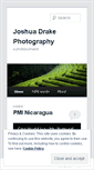 Mobile Screenshot of joshuadrakephotography.wordpress.com