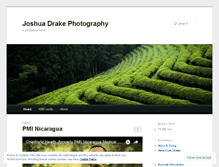 Tablet Screenshot of joshuadrakephotography.wordpress.com