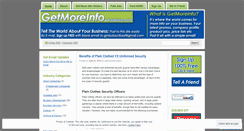 Desktop Screenshot of getmoreinfo.wordpress.com