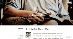 Desktop Screenshot of gilgonzalez.wordpress.com