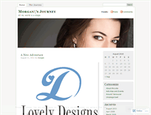 Tablet Screenshot of morganb.wordpress.com