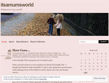 Tablet Screenshot of itsamumsworld.wordpress.com