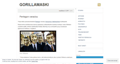 Desktop Screenshot of gorillamaski.wordpress.com