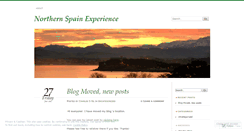 Desktop Screenshot of northernspainexperience.wordpress.com