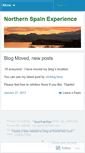 Mobile Screenshot of northernspainexperience.wordpress.com