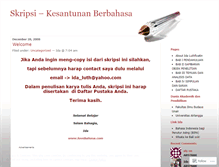 Tablet Screenshot of kesantunanberbahasa.wordpress.com