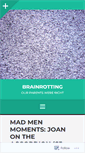 Mobile Screenshot of brainrotting.wordpress.com