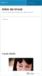 Mobile Screenshot of alemdotrivial.wordpress.com