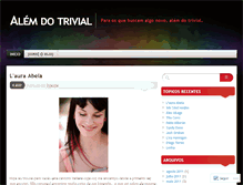 Tablet Screenshot of alemdotrivial.wordpress.com