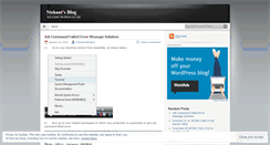 Desktop Screenshot of nishantmakwana.wordpress.com