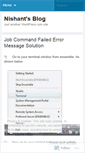 Mobile Screenshot of nishantmakwana.wordpress.com