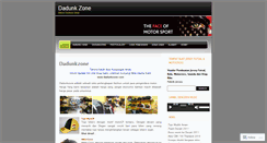 Desktop Screenshot of dadunkzone.wordpress.com