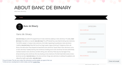 Desktop Screenshot of johnson.aboutbancdebinary.wordpress.com