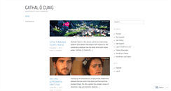 Desktop Screenshot of cathalocuaig.wordpress.com