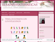 Tablet Screenshot of elsainesmatematicas.wordpress.com