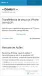 Mobile Screenshot of doniani.wordpress.com