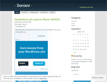 Tablet Screenshot of doniani.wordpress.com