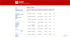 Desktop Screenshot of dba999.wordpress.com