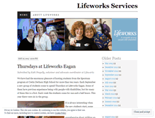 Tablet Screenshot of lifeworksmn.wordpress.com