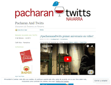 Tablet Screenshot of pacharanandtwitts.wordpress.com