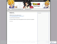 Tablet Screenshot of dragonballtekeningen.wordpress.com