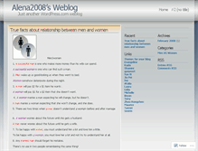 Tablet Screenshot of alena2008.wordpress.com