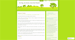 Desktop Screenshot of climateconscious.wordpress.com