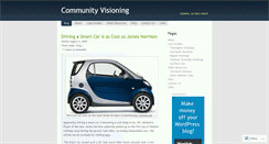 Desktop Screenshot of communityvisioning.wordpress.com