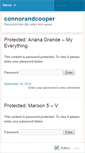 Mobile Screenshot of connorandcooper.wordpress.com