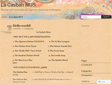 Tablet Screenshot of lacasbah.wordpress.com